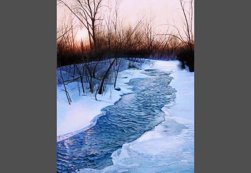 Delhi Rapids in Winter II, 2017